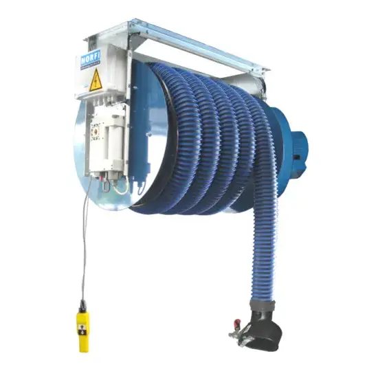 Haspels voor uitlaatgas