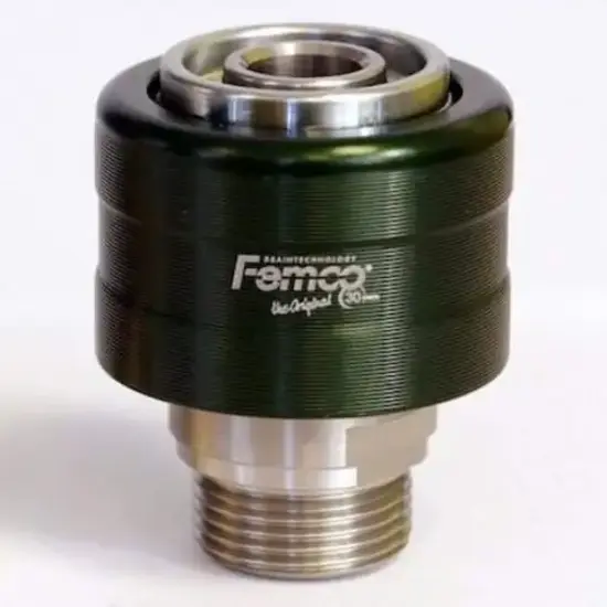 Aftap snelkoppeling (F)